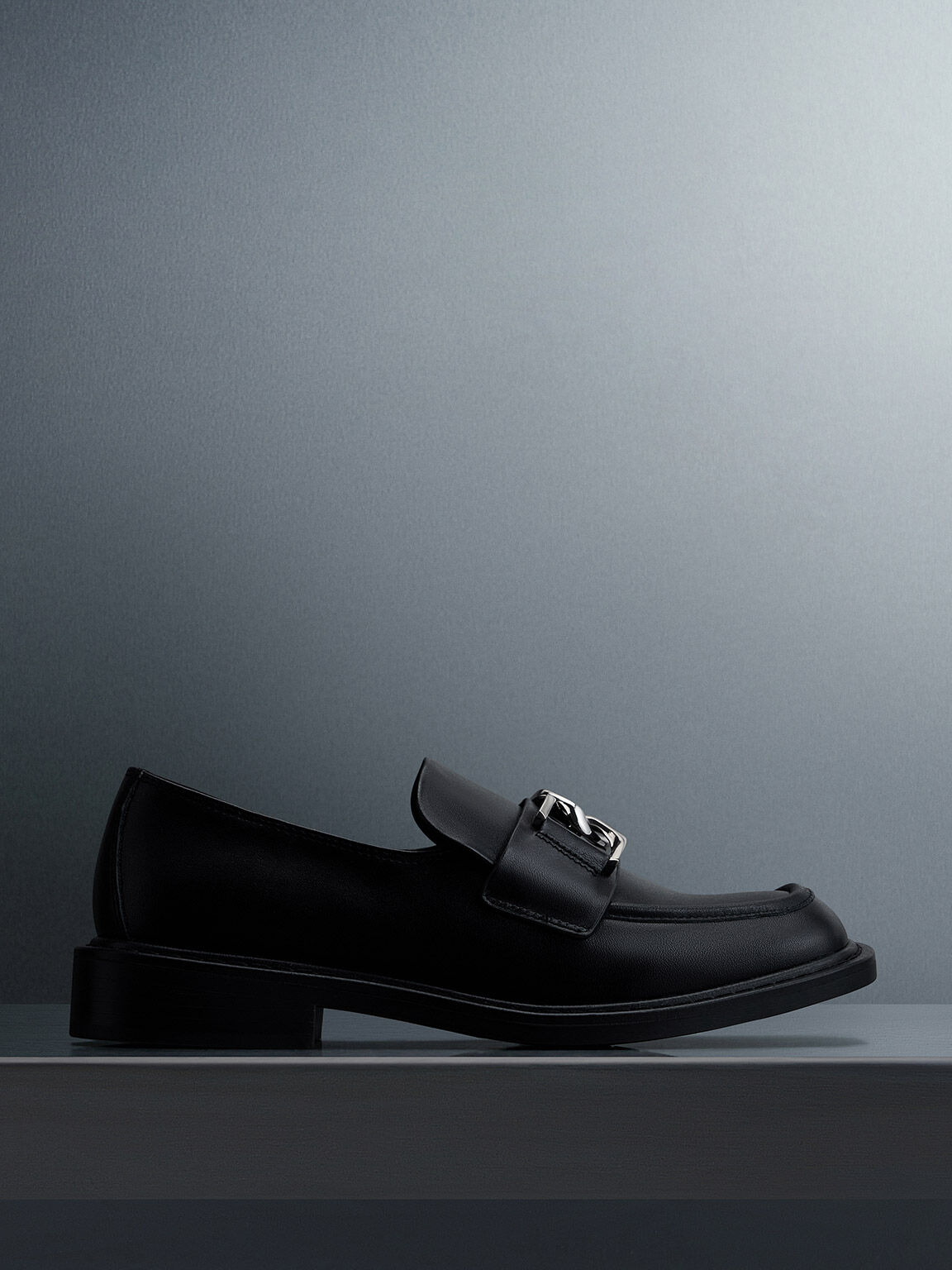 Charles and keith loafers on sale