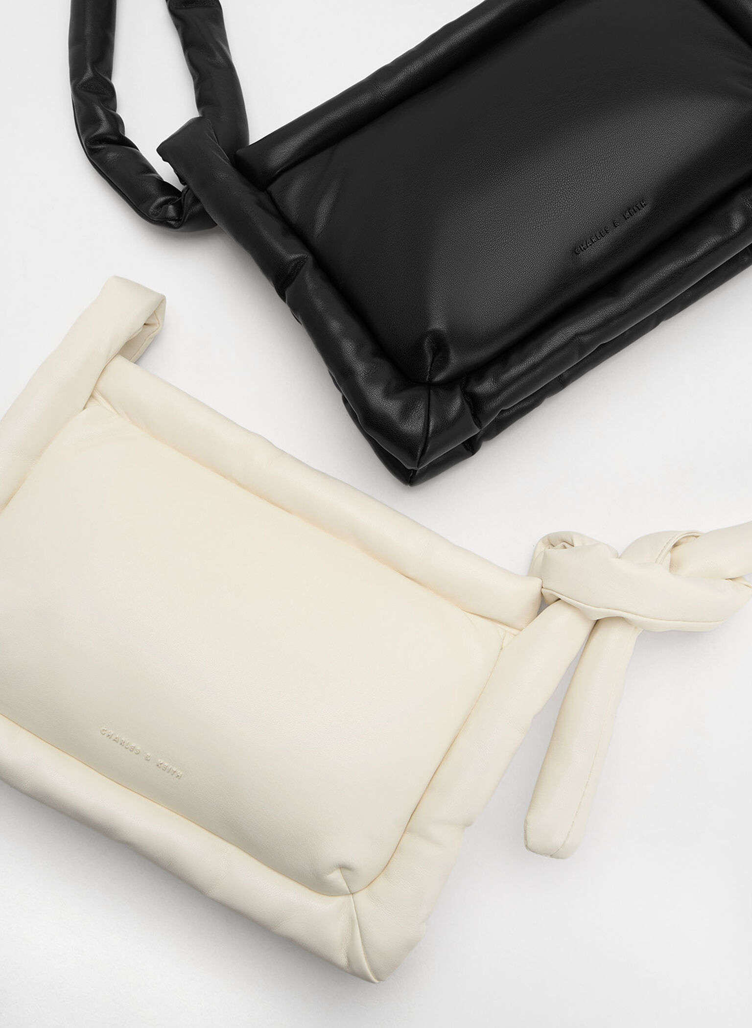 Errya Puffy Crossbody Bag, Cream, hi-res