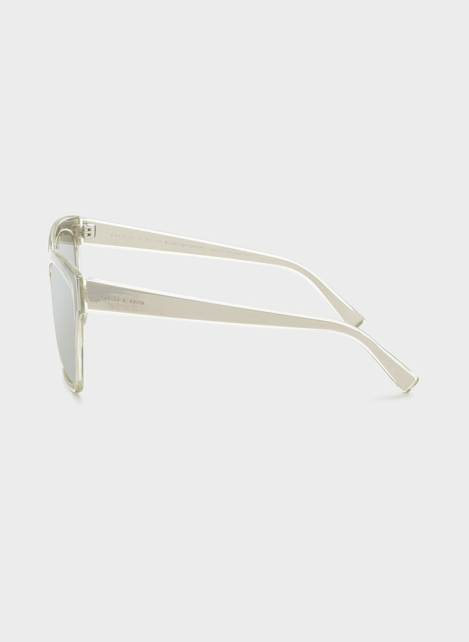 Square Frame Eyewear, Silver, hi-res