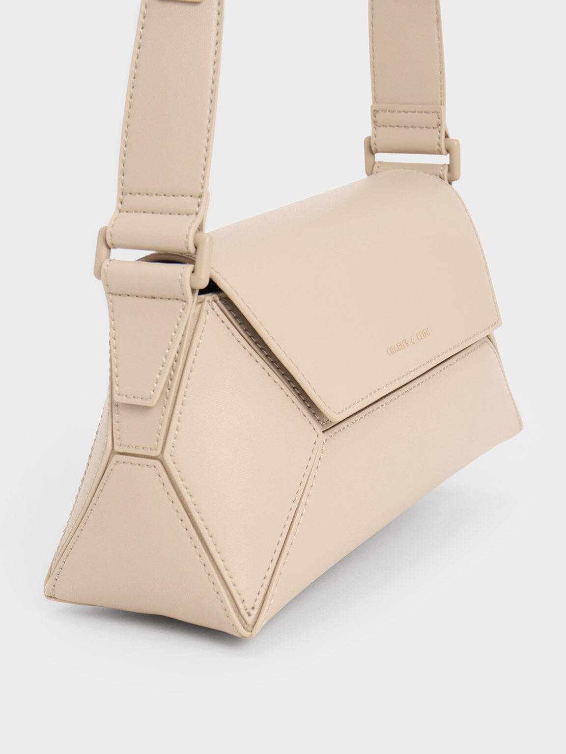 Charles and keith geometric 2025 bag