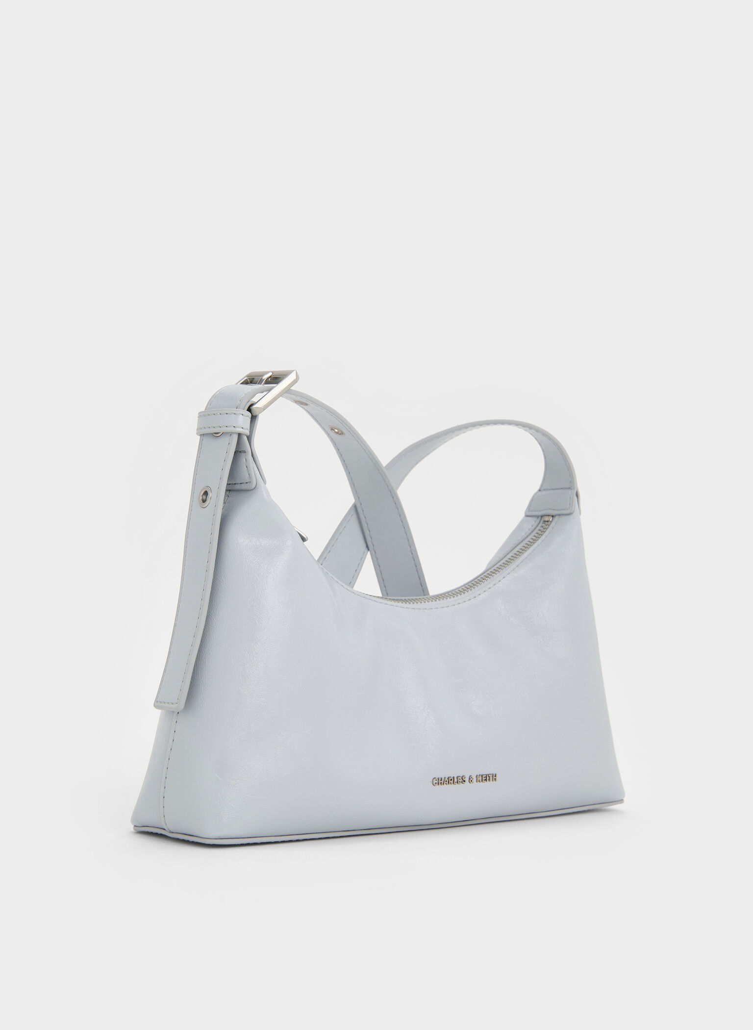 Atwood Chain-Embellished Shoulder Bag, Sea Salt Blue, hi-res