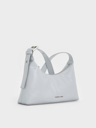 Atwood Chain-Embellished Shoulder Bag, Sea Salt Blue, hi-res