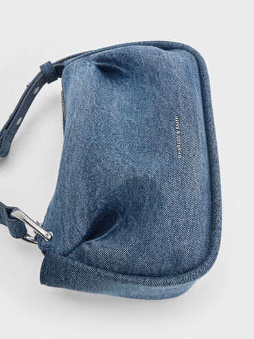 Lumen Denim Crossbody Bag, Denim Blue, hi-res