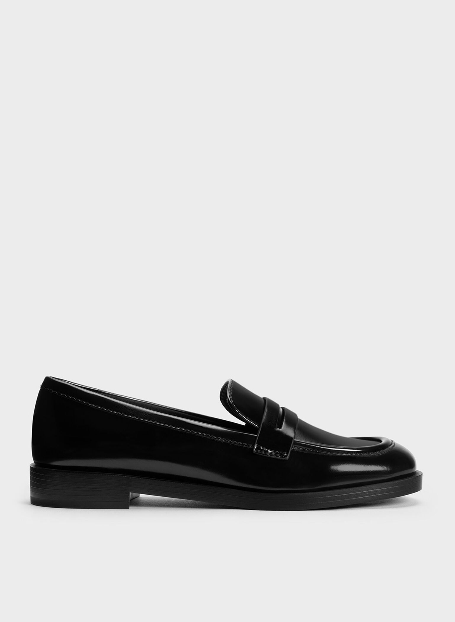 Gretel Penny Loafers, Black Box, hi-res