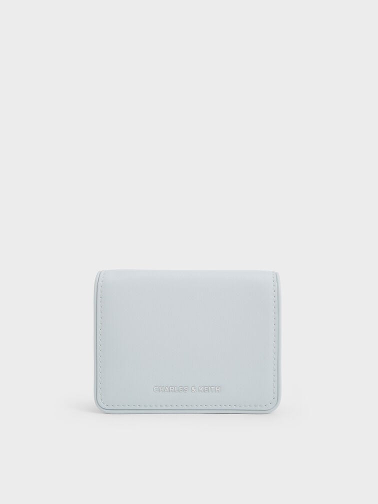 Lyla Knotted-Strap Wallet, Sea Salt Blue, hi-res