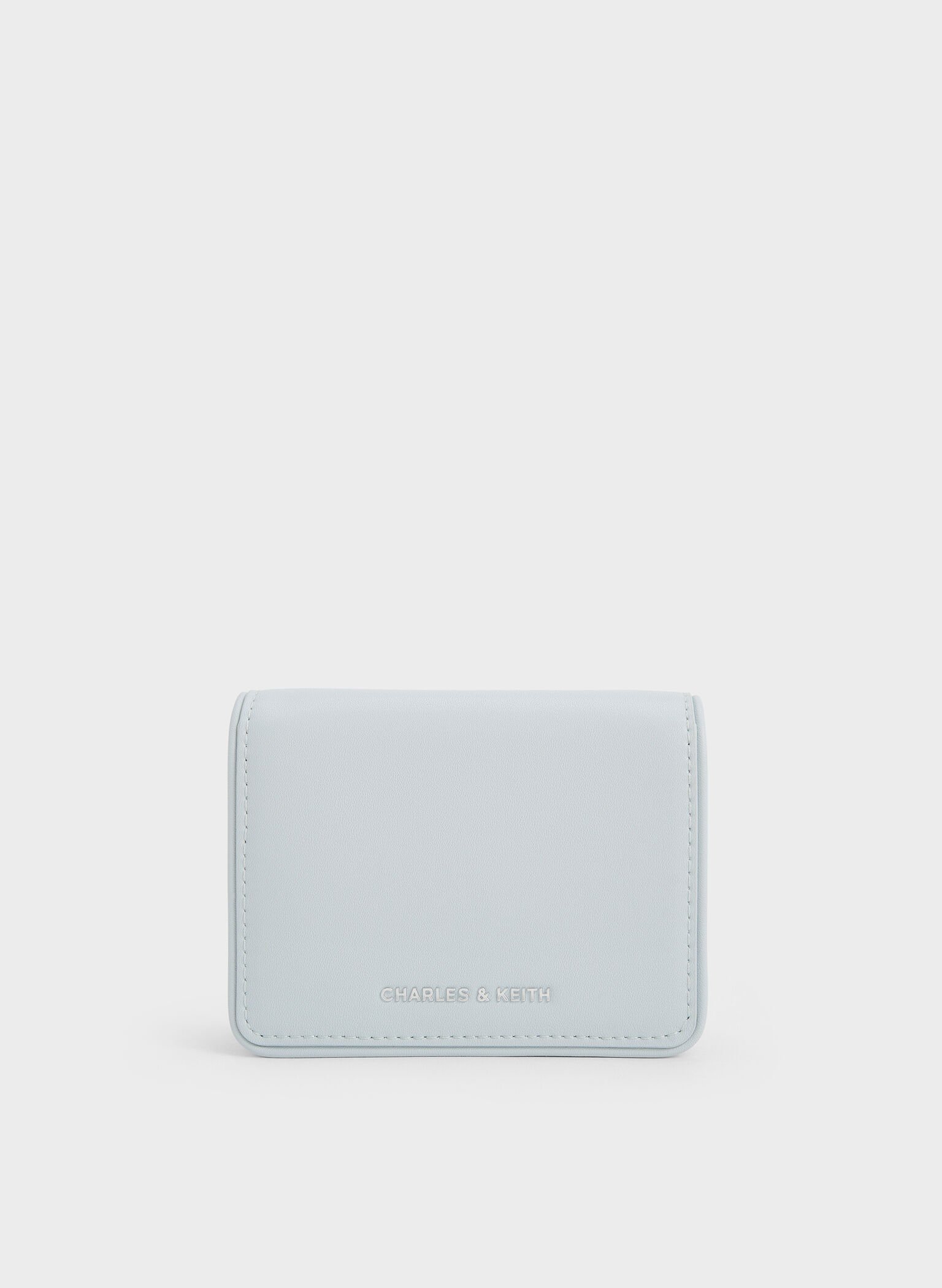 Lyla Knotted-Strap Wallet, Sea Salt Blue, hi-res