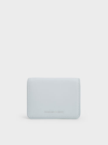 Lyla Knotted-Strap Wallet, Sea Salt Blue, hi-res