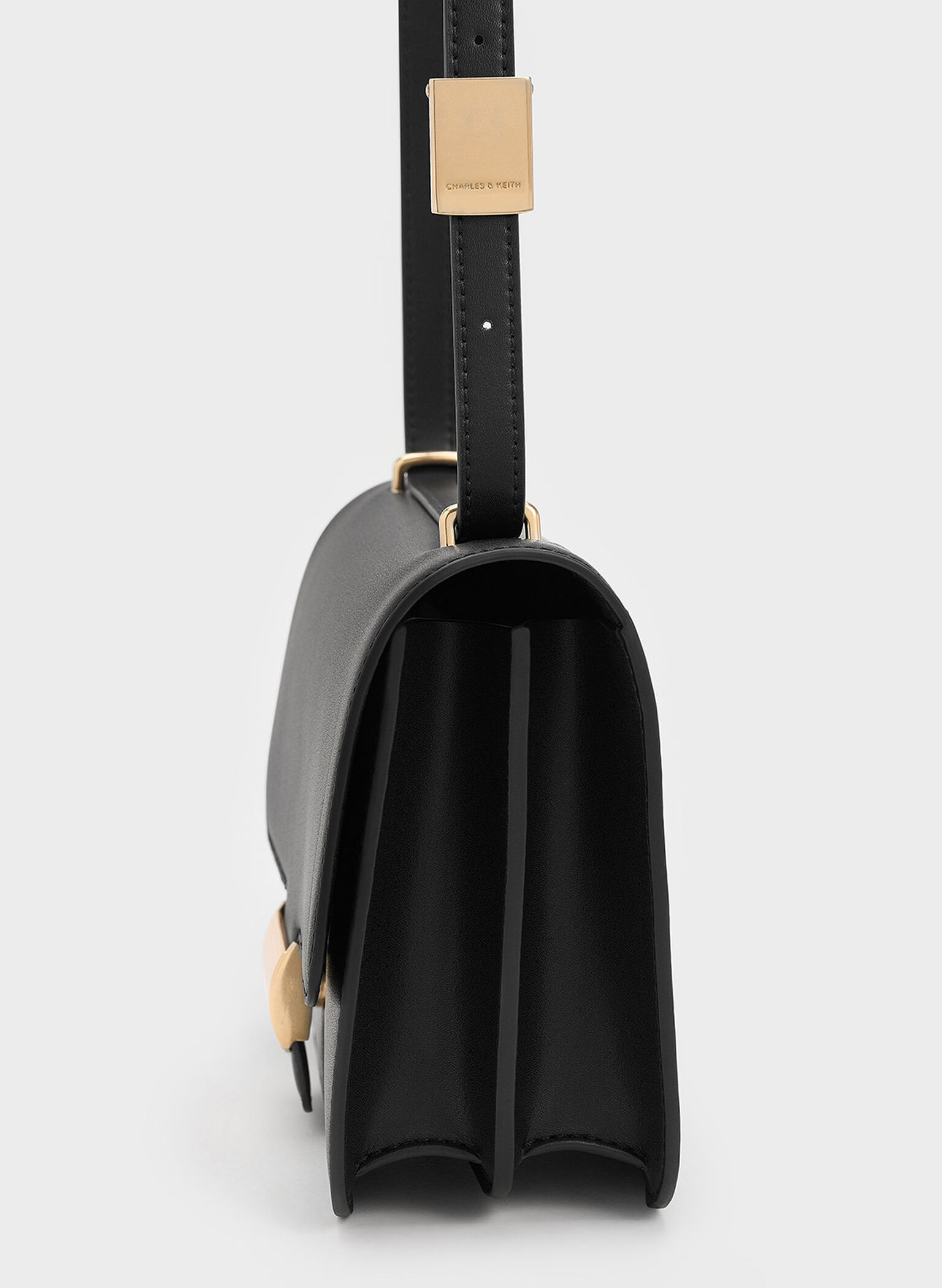 Violetta Boxy Bag, Black, hi-res