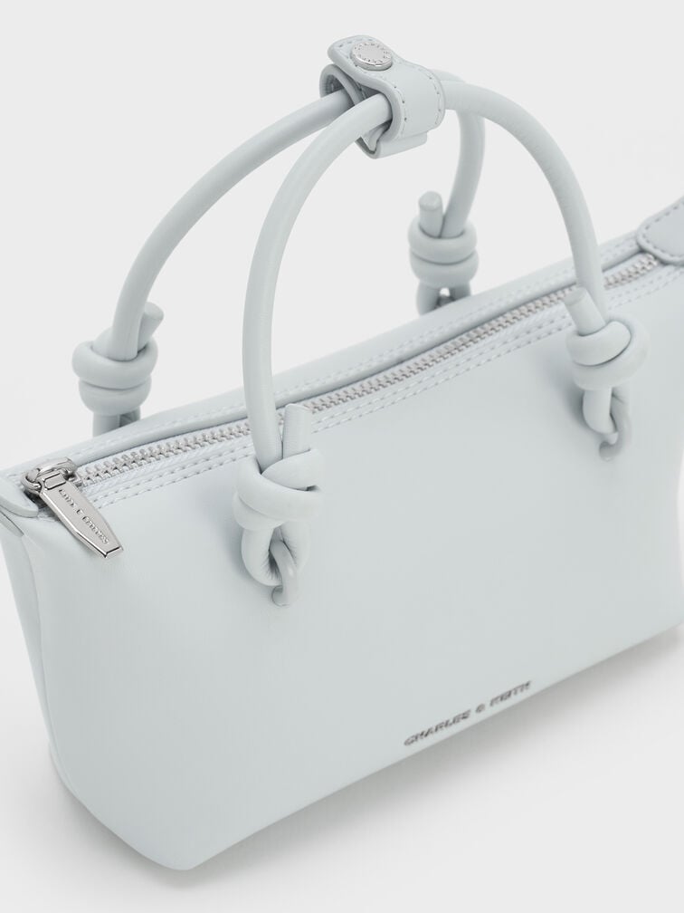 Sammie Knotted-Handle Tote Bag, Sea Salt Blue, hi-res