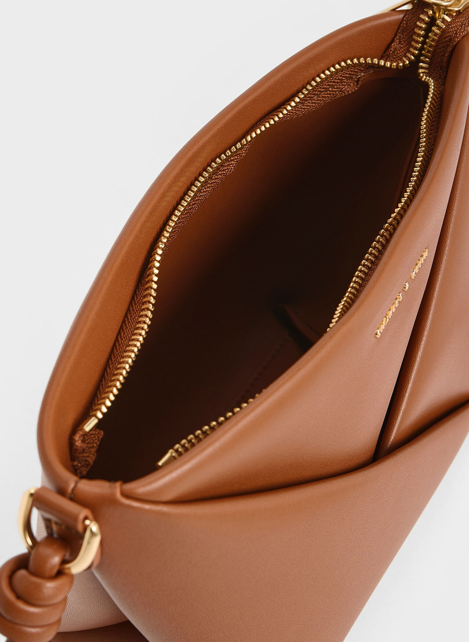Midori Geometric Crossbody Bag, Tan, hi-res