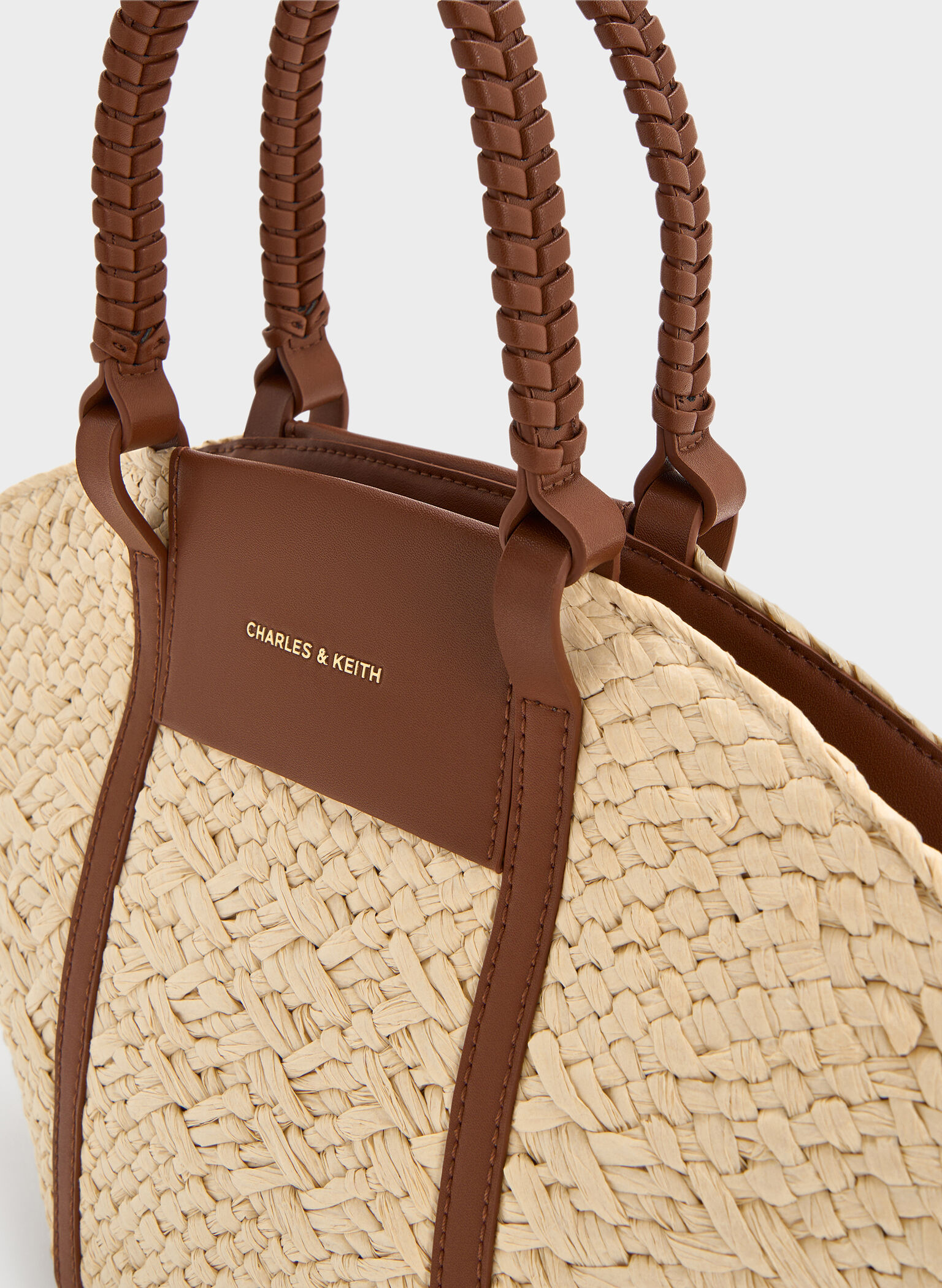 Shalia Raffia Basket Bag, Natural Raffia, hi-res