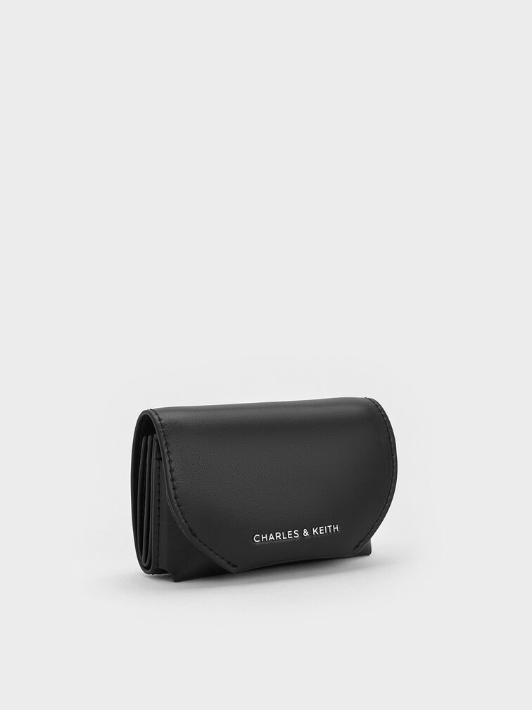 Enola Front Flap Wallet, Noir, hi-res