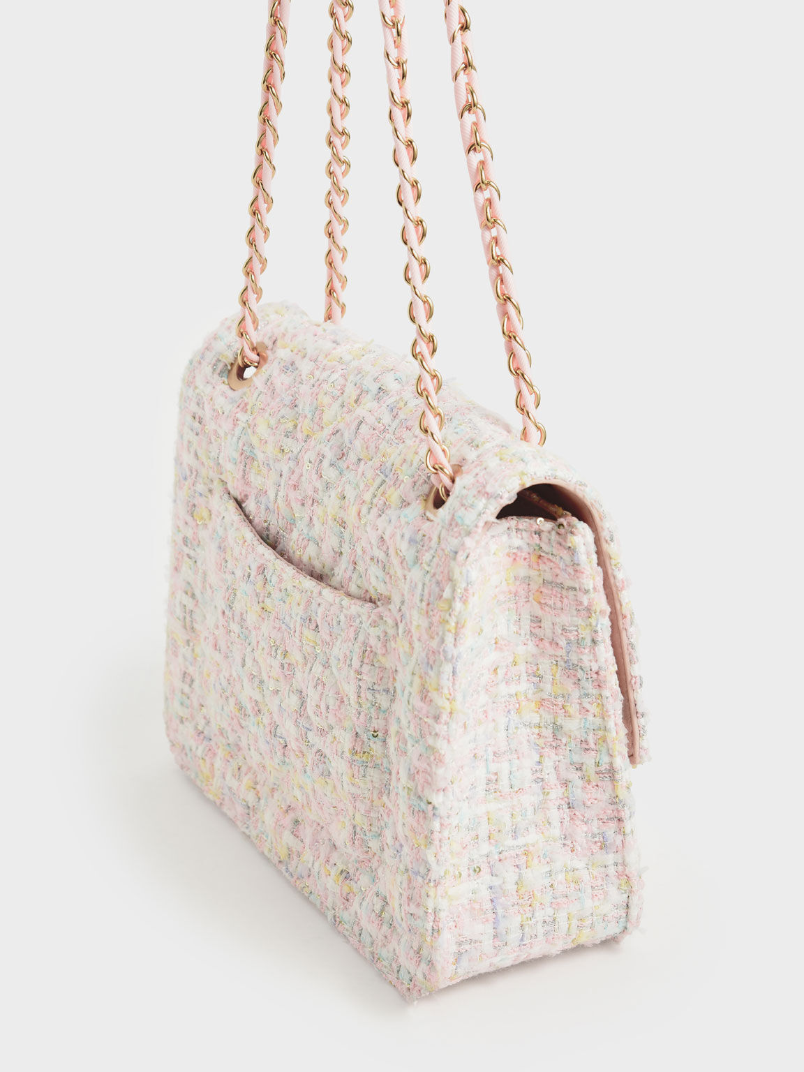 Tweed chain bag discount