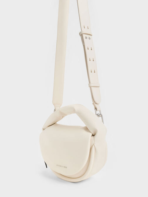 Yama Padded Handle Bag, Cream, hi-res