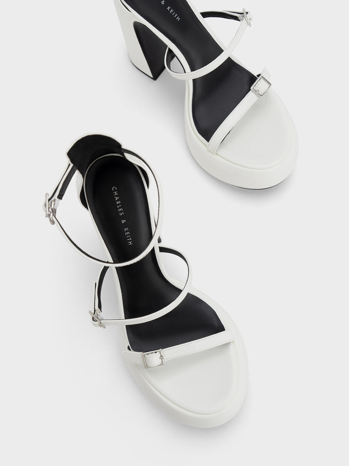 Beautiful white sandals cheap