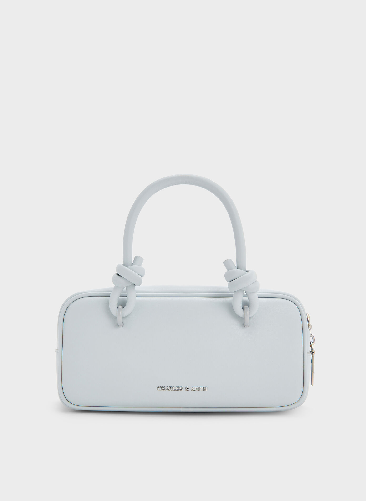 Sammie Knotted-Handle Elongated Bag, Sea Salt Blue, hi-res
