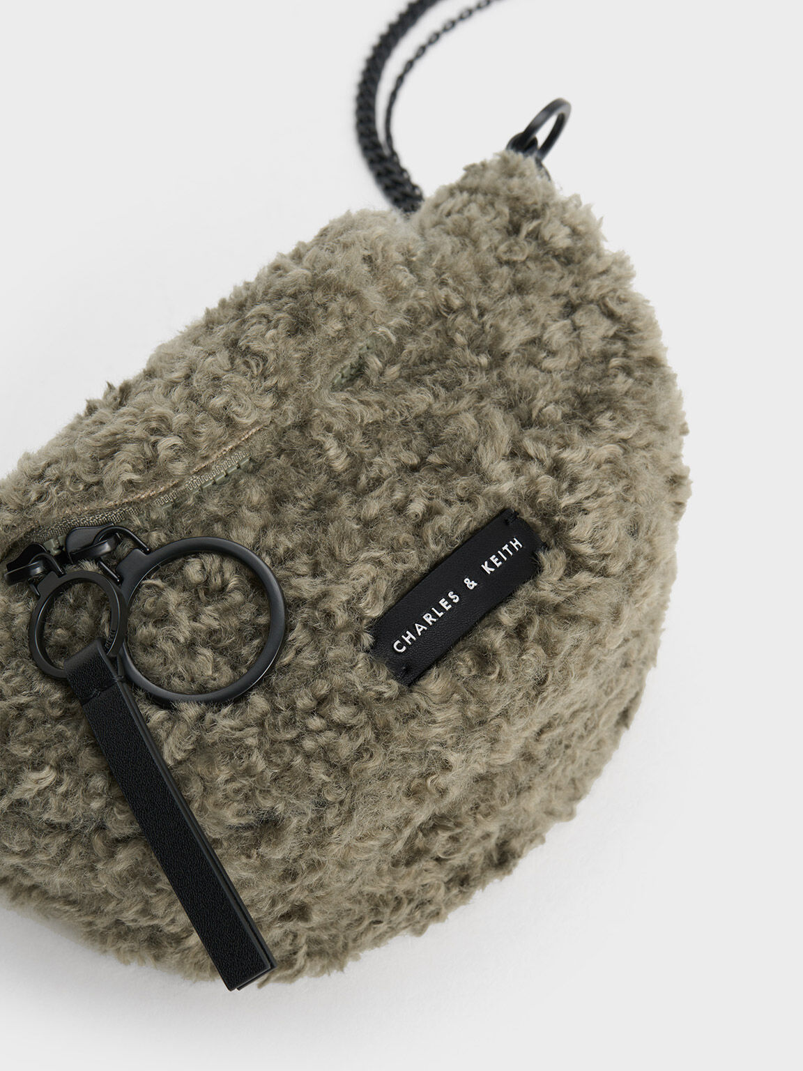 Charles and clearance keith furry bag