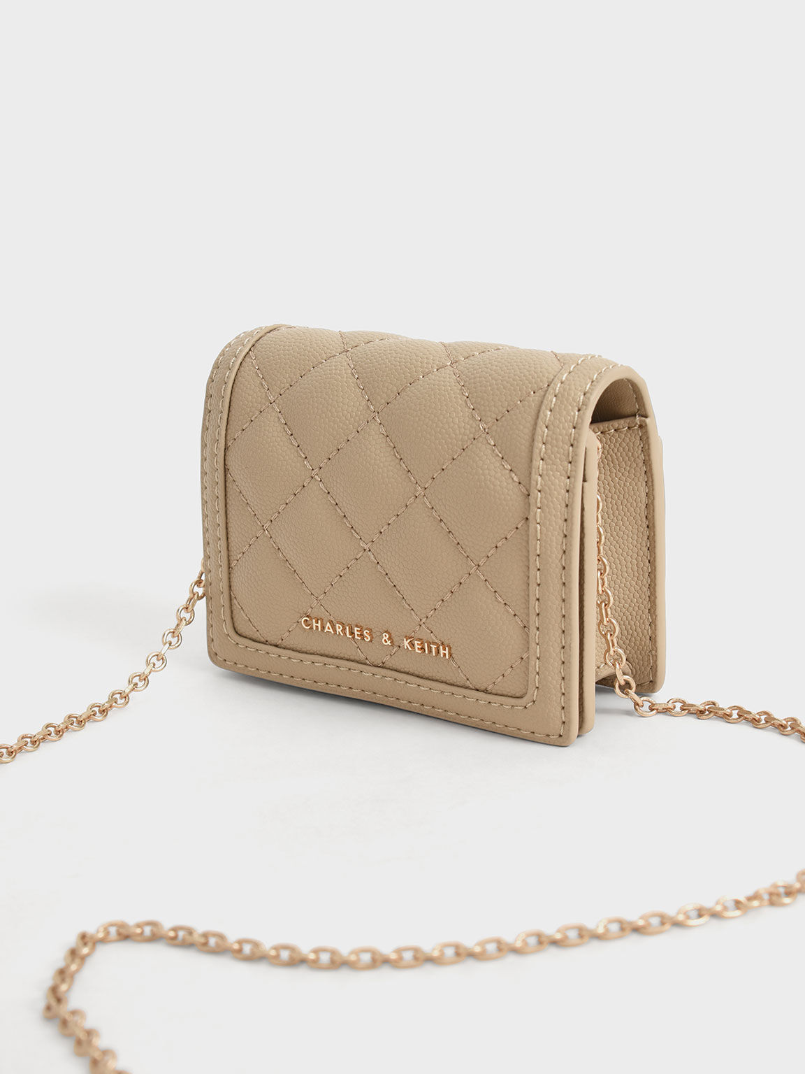 Charles and keith wallet on chain new arrivals
