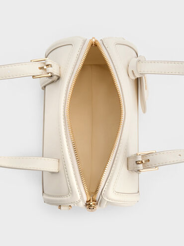 Enola Bowling Bag, Cream, hi-res