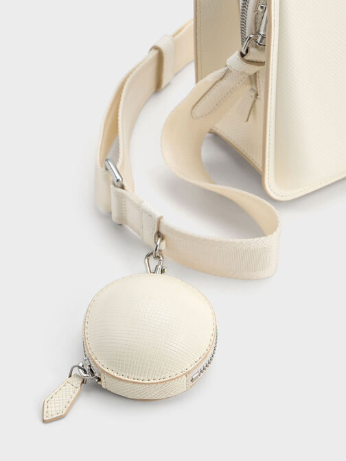 Kay Tote Bag, Cream, hi-res