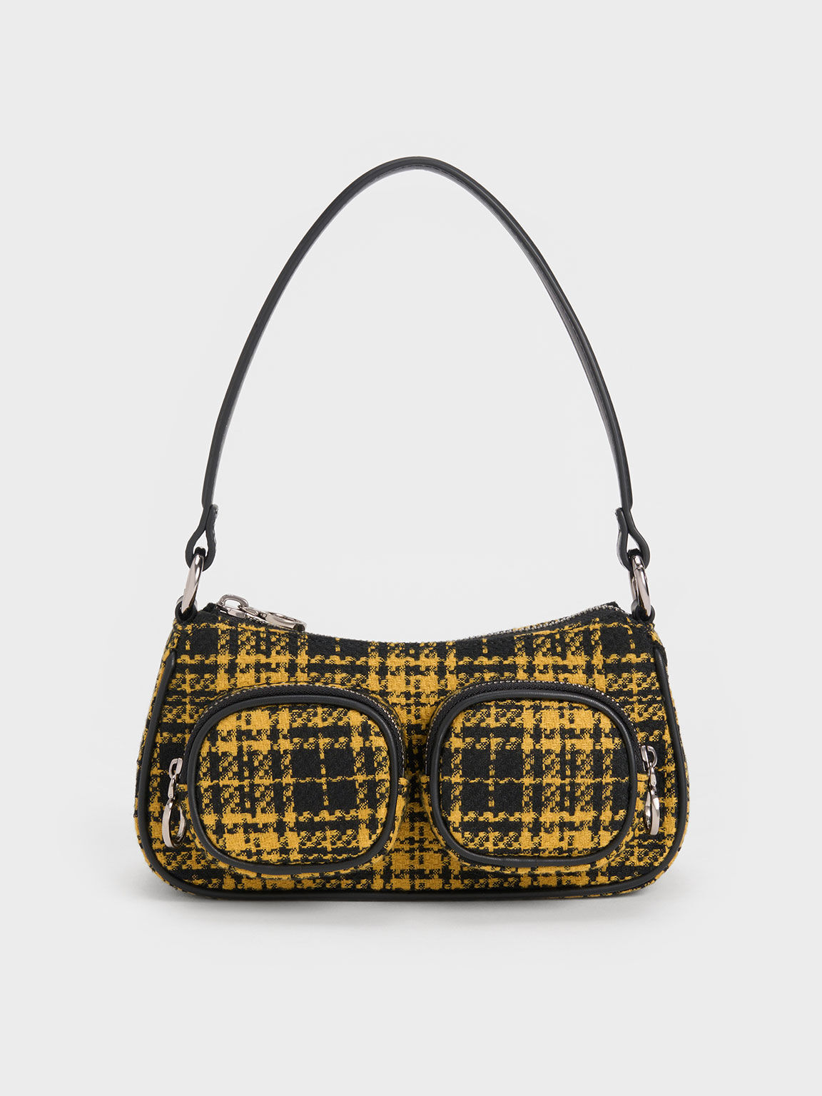 Charles and keith woven bag on sale