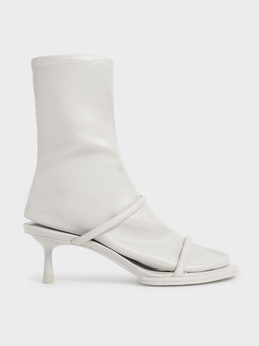 Lucile Stiletto Calf Boots, Grey, hi-res