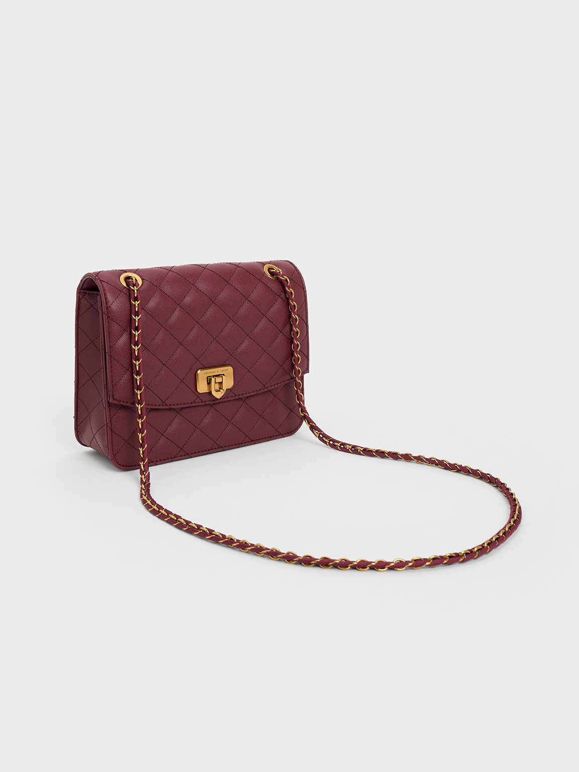 Charles and keith paper bag clutch hotsell