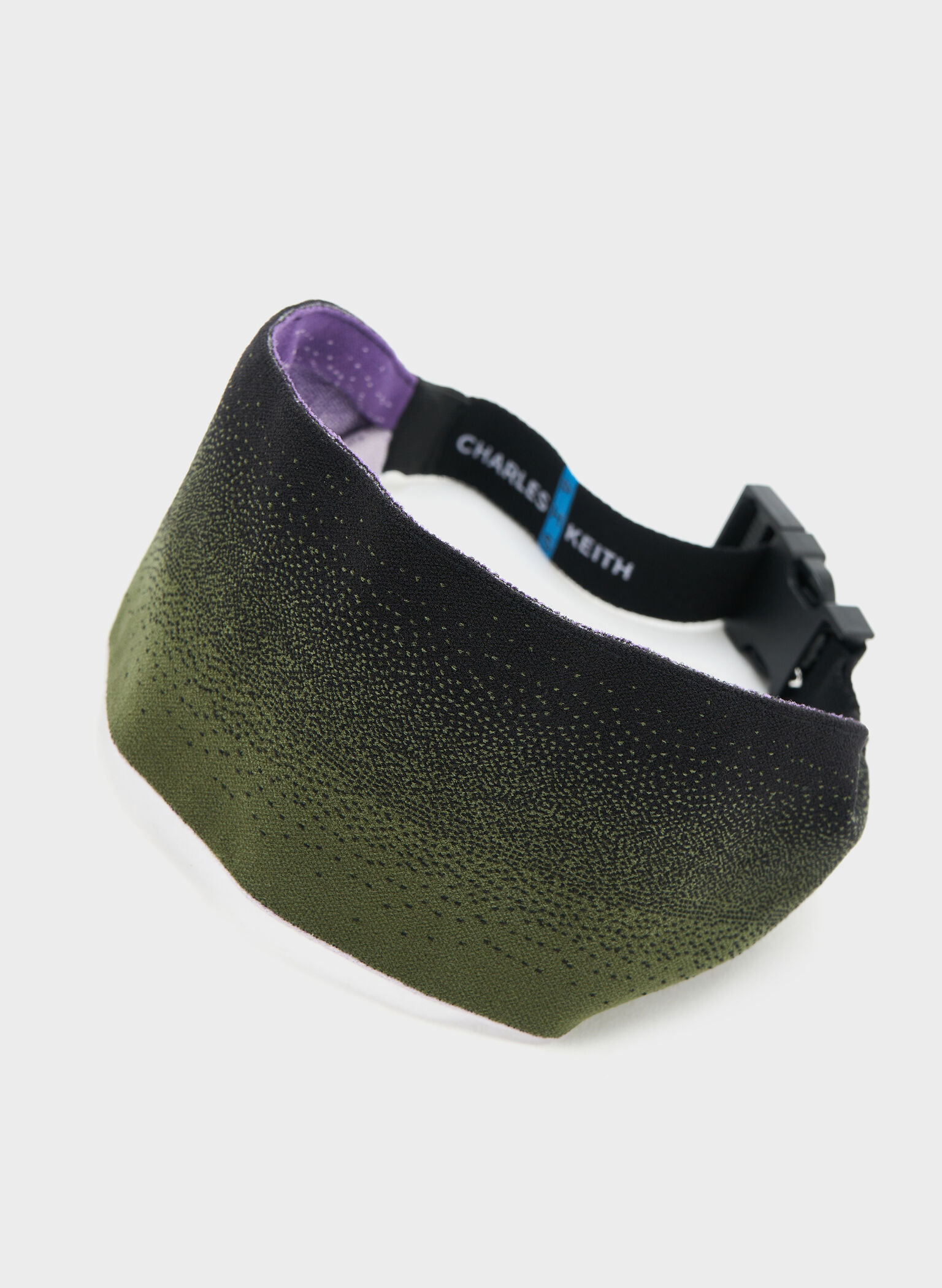 Recycled Polyester Knitted Gradient Reversible Headband, Multi, hi-res
