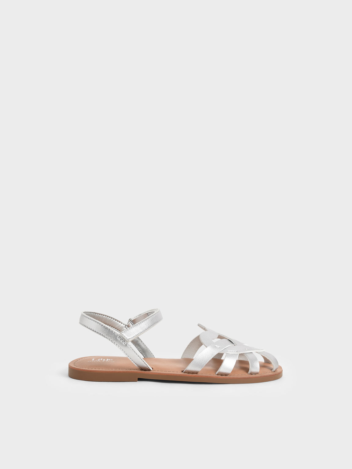 Silver ankle wrap sandals shop