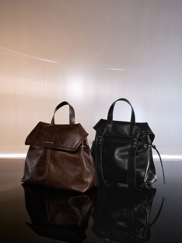 Noane Backpack, Distressed Coffee, hi-res