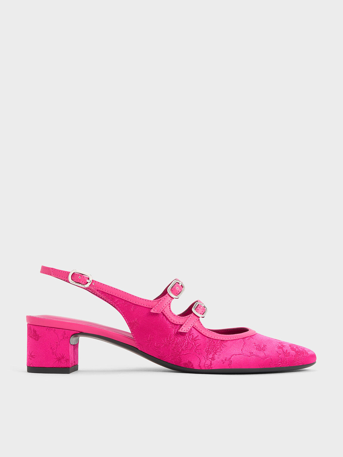 Fuchsia slingback hot sale shoes