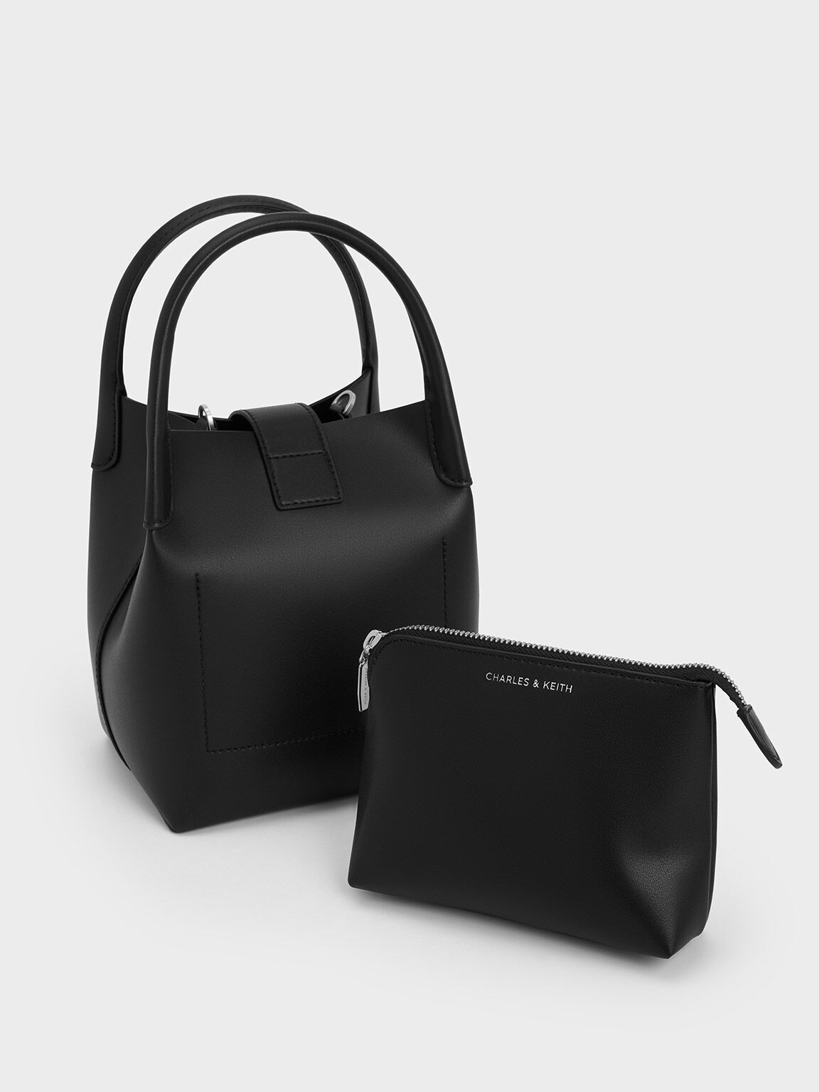 Charles keith bucket bag shop
