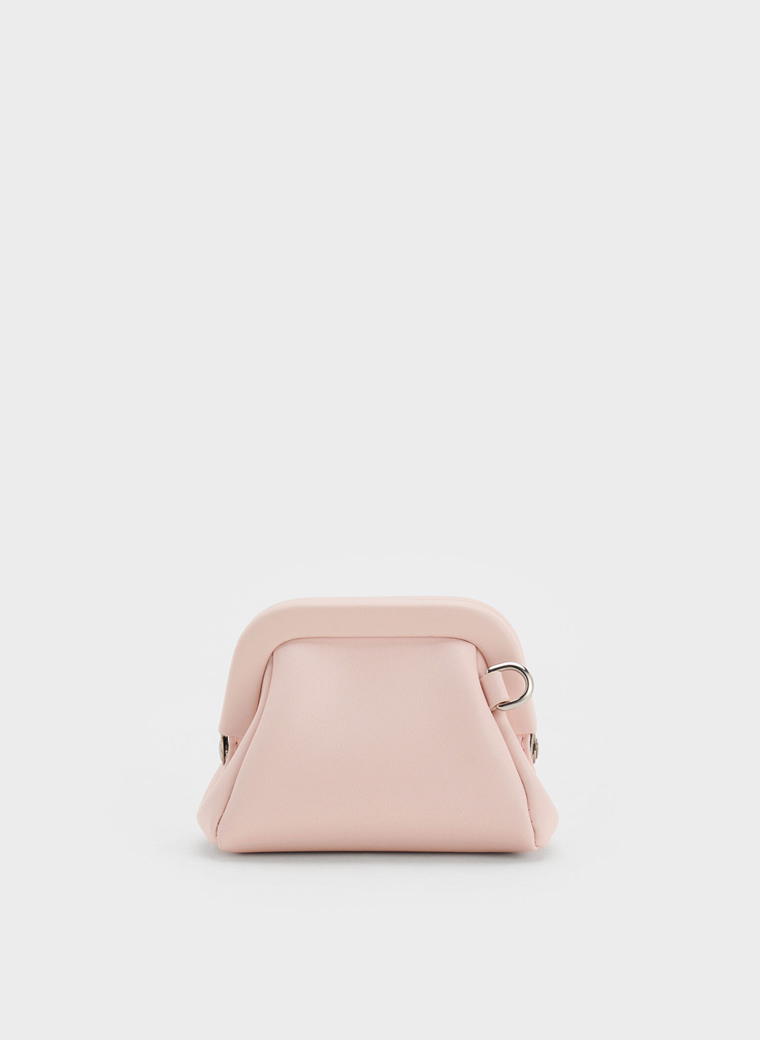 Bow Micro Bag Charm, Soft Pink, hi-res
