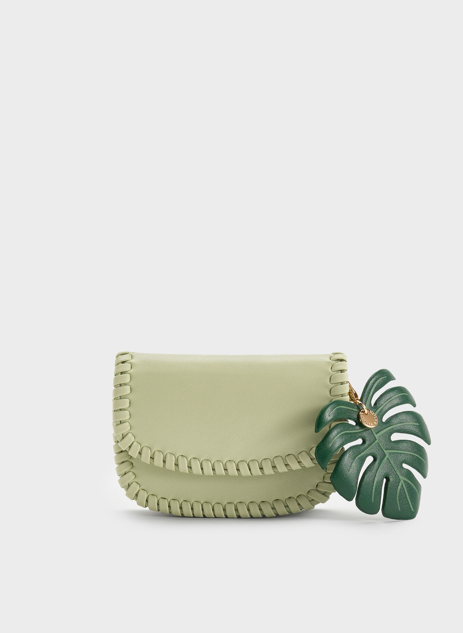 Blume Braided Chain-Handle Wallet, Matcha Green, hi-res
