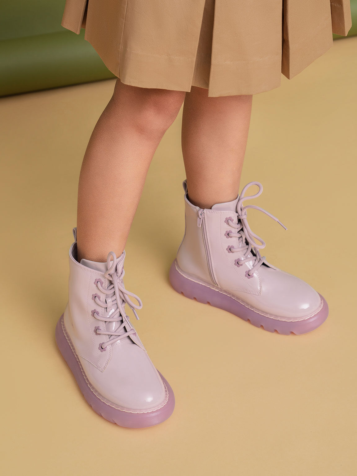 Girls lace deals up booties