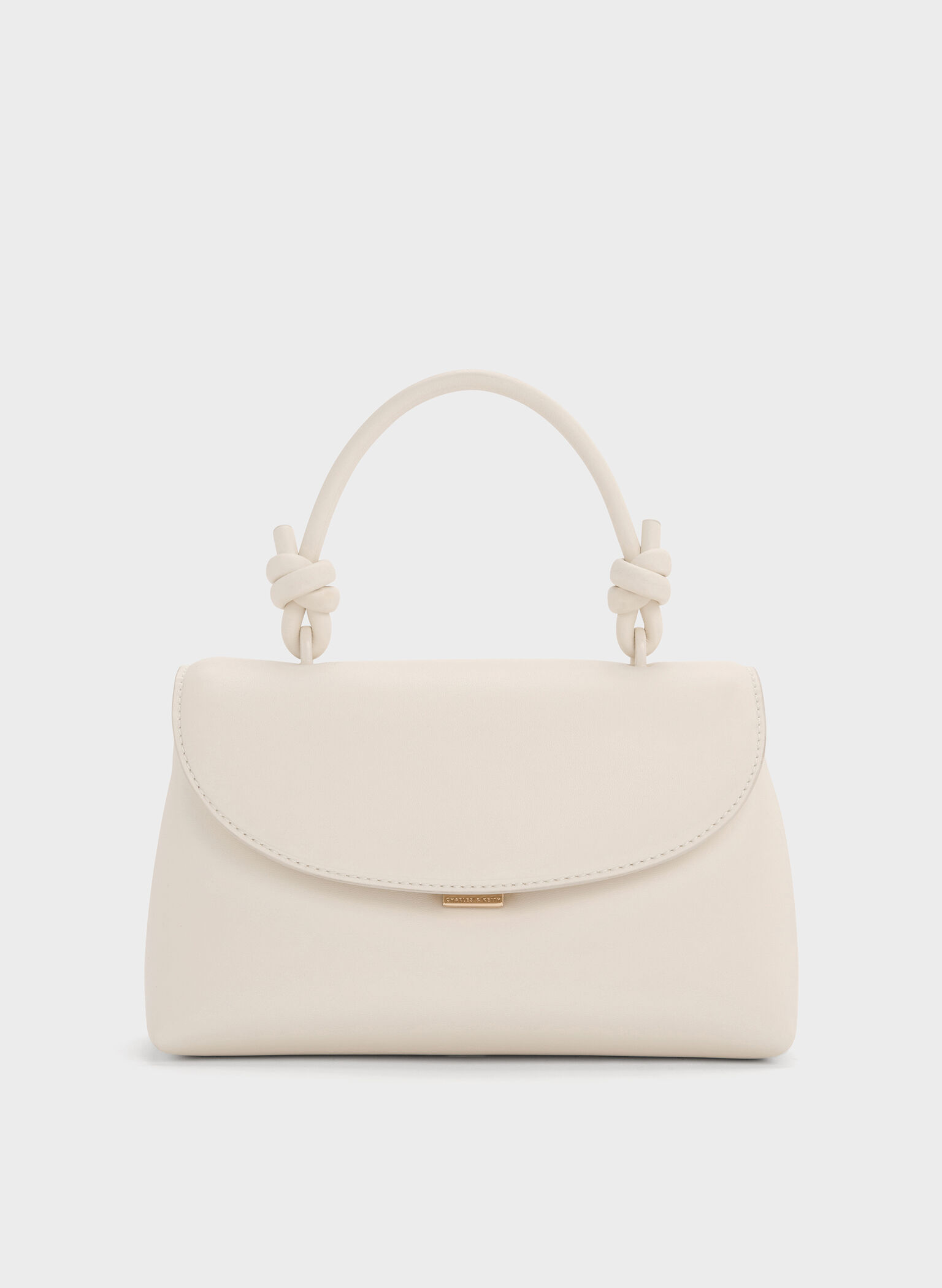 Sammie Knotted-Handle Two-Way Backpack, Cream, hi-res