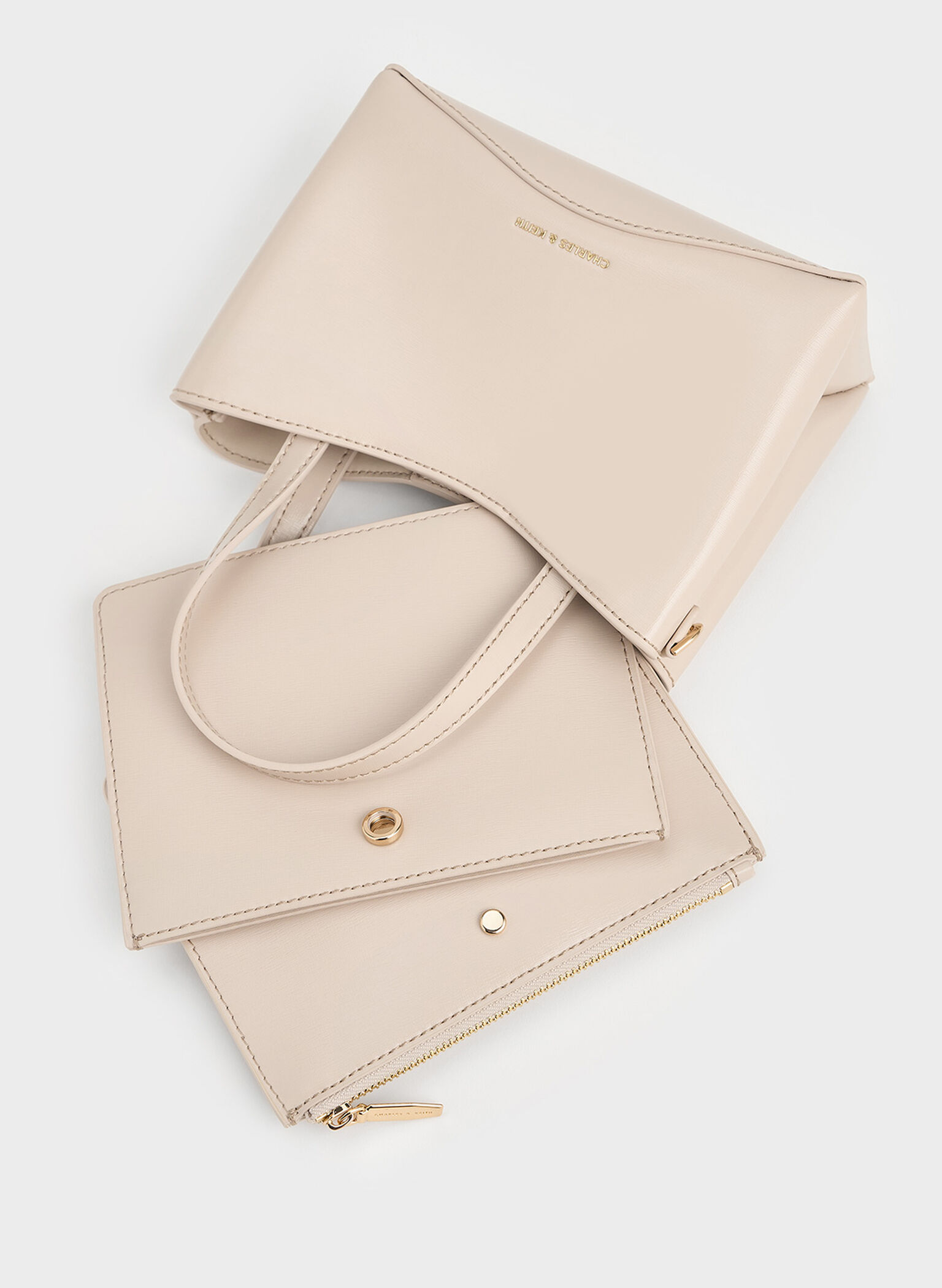 Mini Sybill Tote Bag, Oat, hi-res