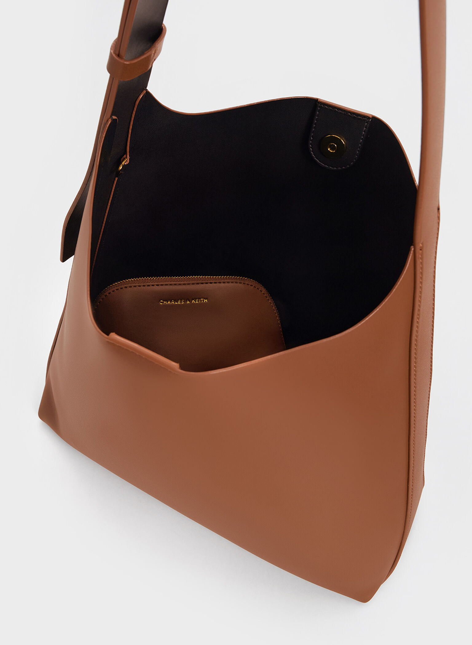 Edna Tote Bag, Chocolate, hi-res