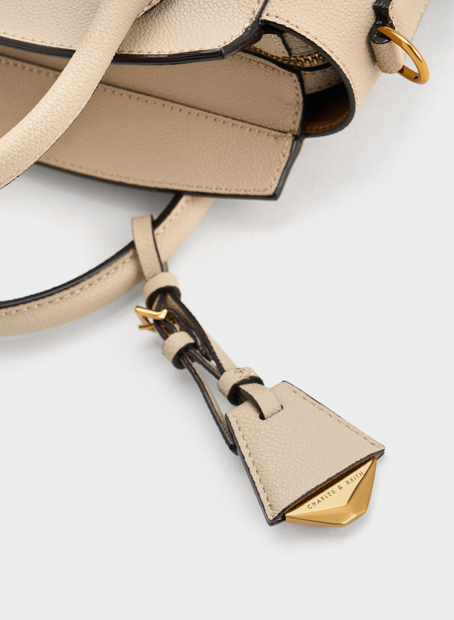 Trapeze Tote Bag, Ivory, hi-res