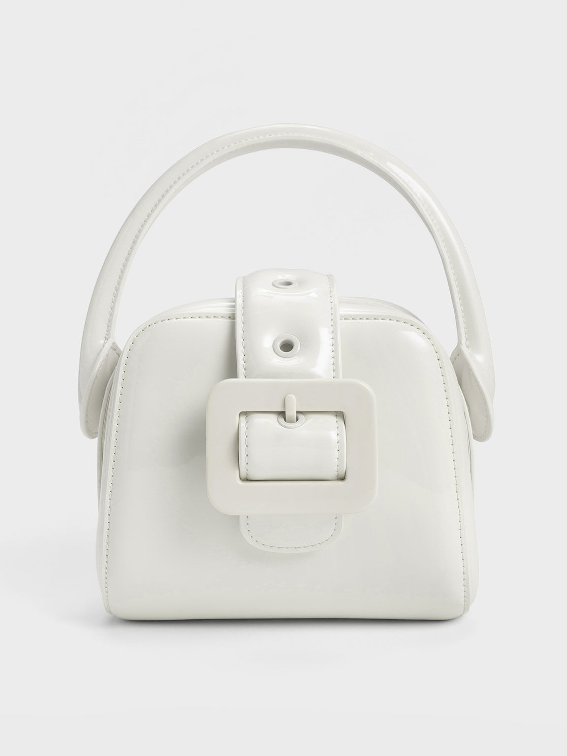 Charles and keith grey sales bag