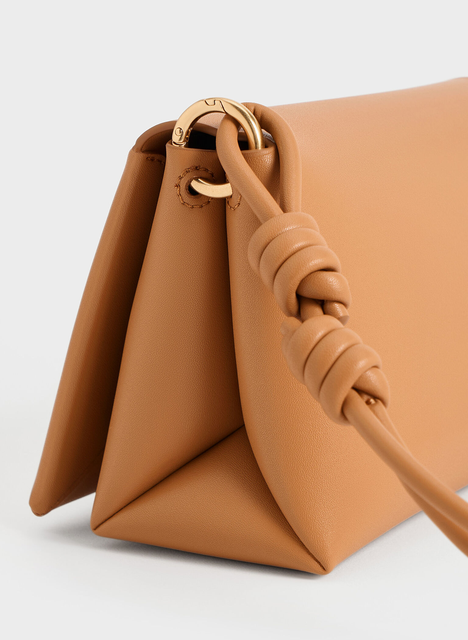 Midori Geometric Shoulder Bag, Toffee, hi-res