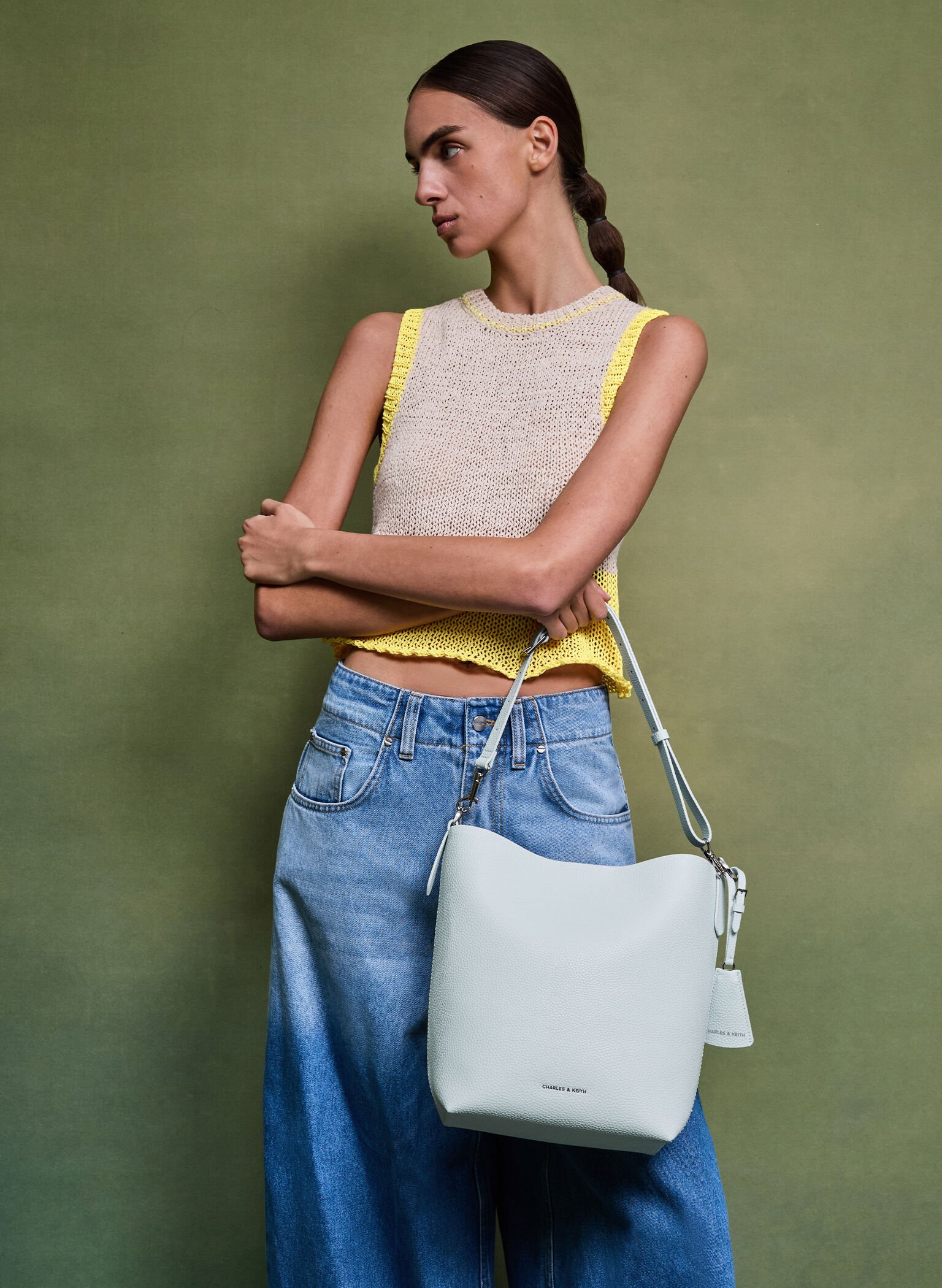 Beryl Bucket Bag, Sea Salt Blue, hi-res