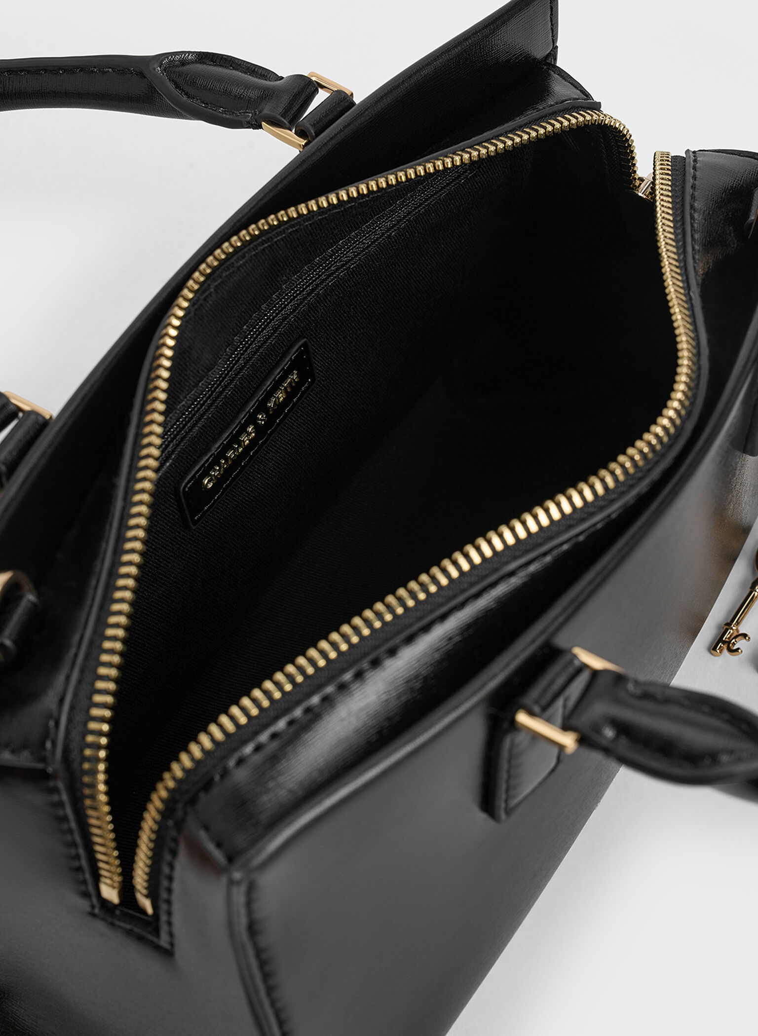 Mini Kerry Tote Bag, Black, hi-res