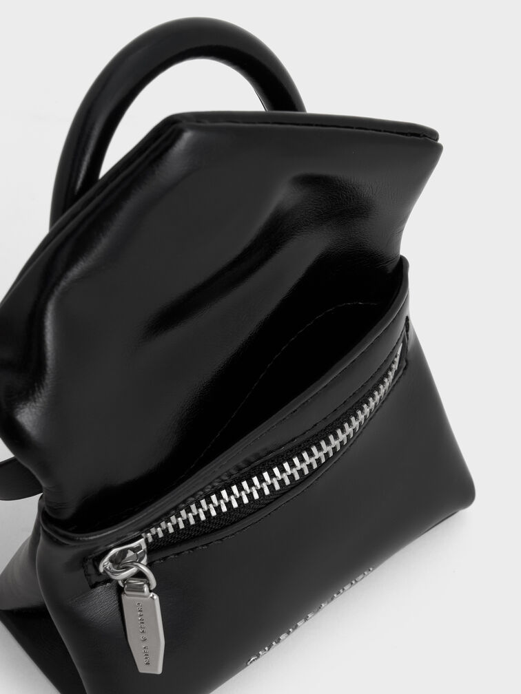 Andromeda Micro Bag Charm, Noir, hi-res