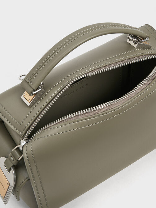 Austen Top Handle Bag, Khaki, hi-res