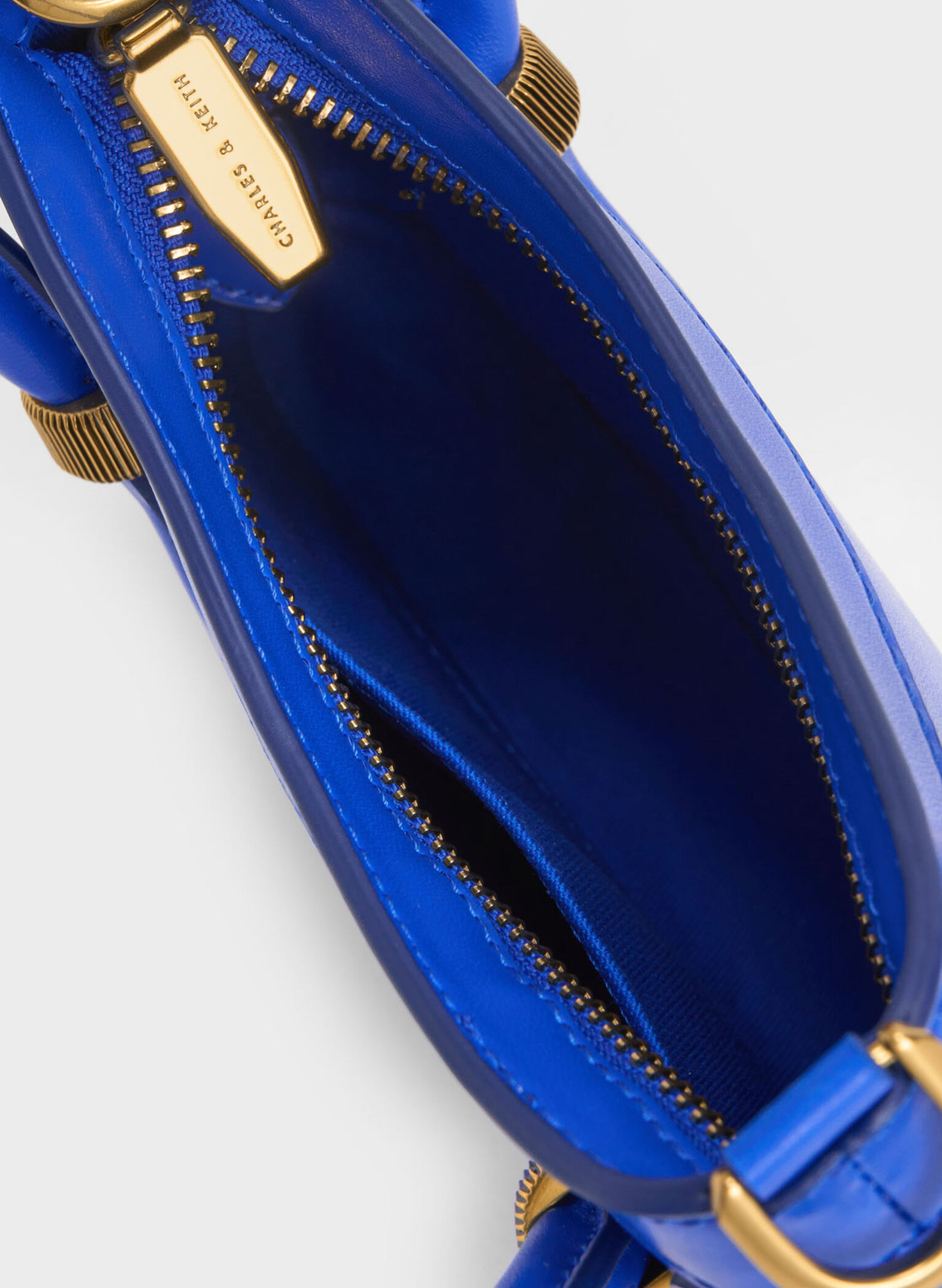 Bonnie Curved Tote Bag, Cerulean, hi-res