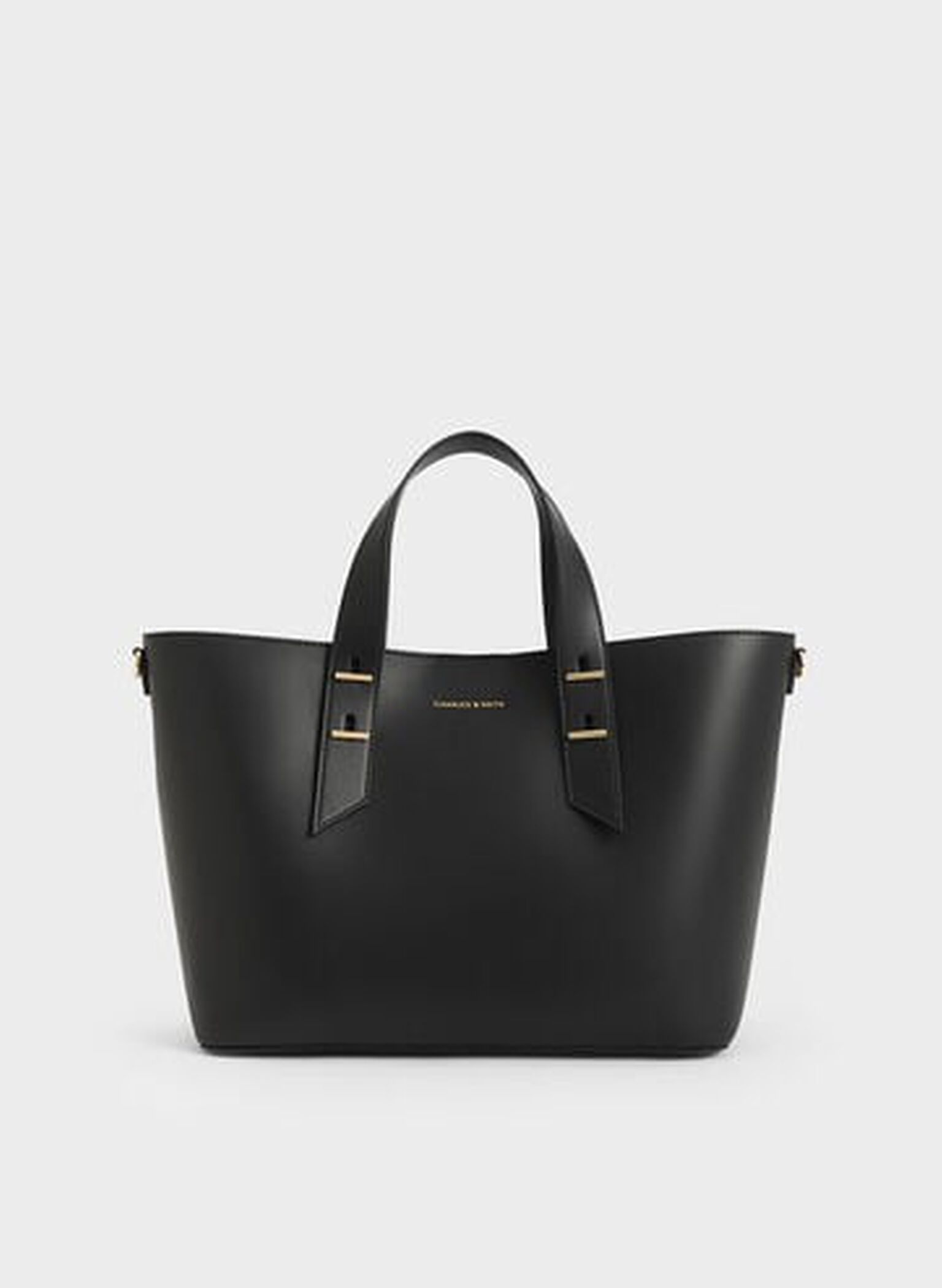 Shania Tote Bag, Black, hi-res