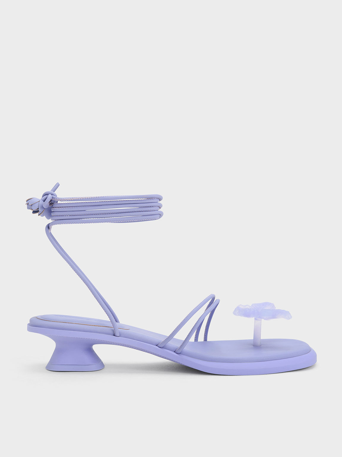 Lilac heeled hot sale sandals