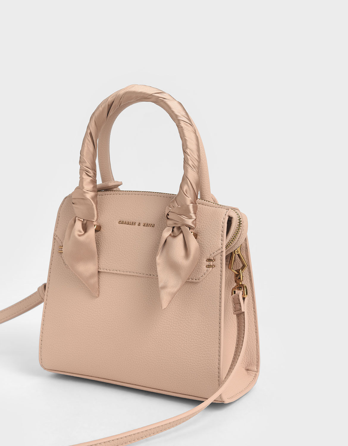 Charles and keith suede bag deals
