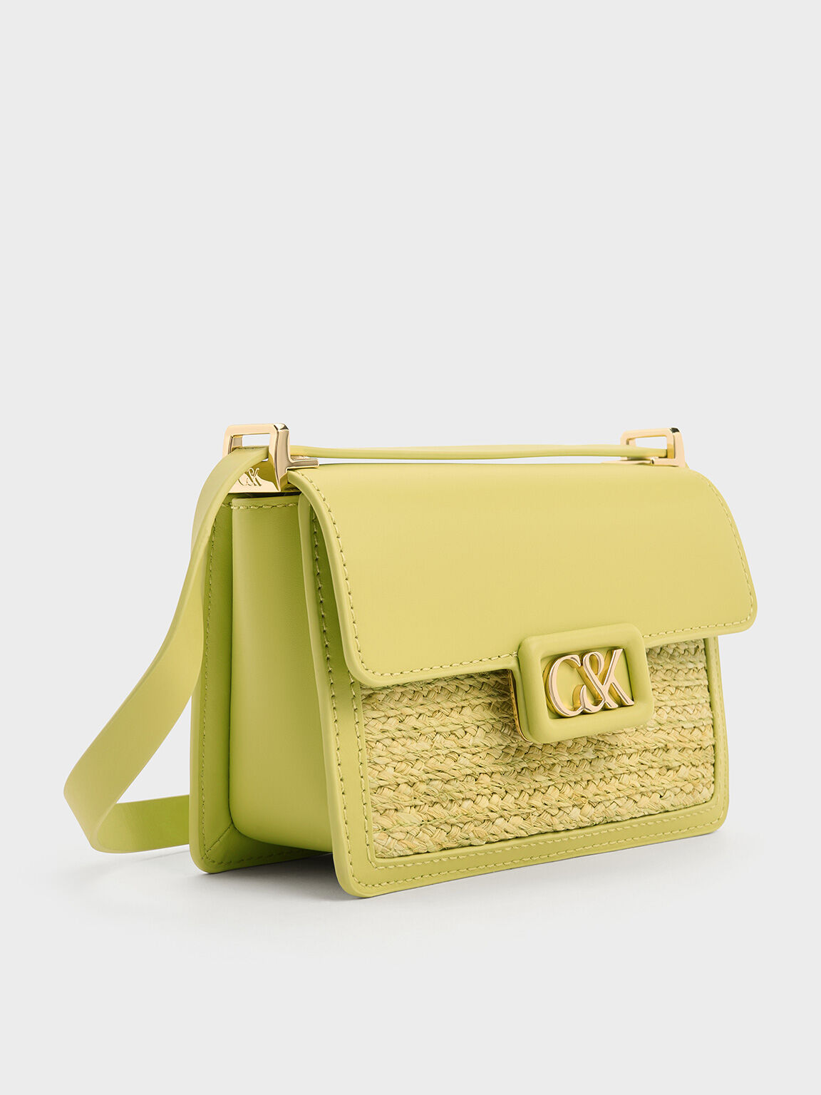 Charles and keith bag green store